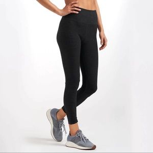 Vuori Clean Elevation Legging in Black Heather